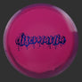 Limited Edition Glow Metal Flake Horizon S-line DD1 (Discmania Graffiti Stamp)