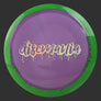 Limited Edition Glow Metal Flake Horizon C-line DD (Discmania Graffiti Stamp)