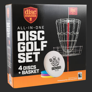 All-In-One Disc Golf Set