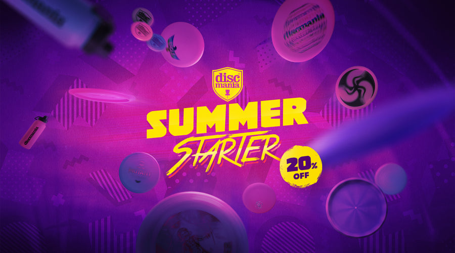 Discmania Summer Starter - 20% off all products* until Wednesday, June 21st!