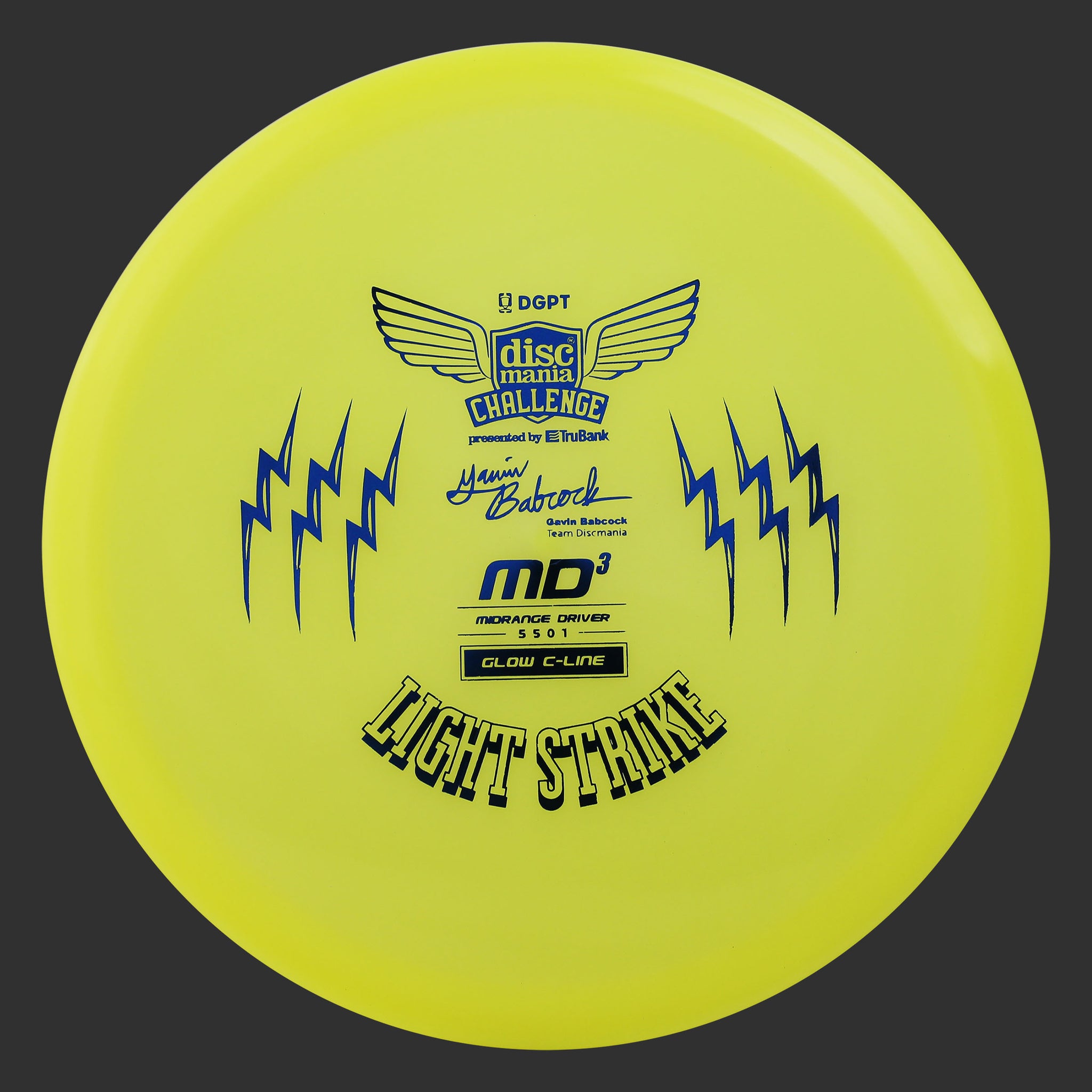 Light Strike - Gavin Babcock Glow C-line MD3 (Discmania Challenge