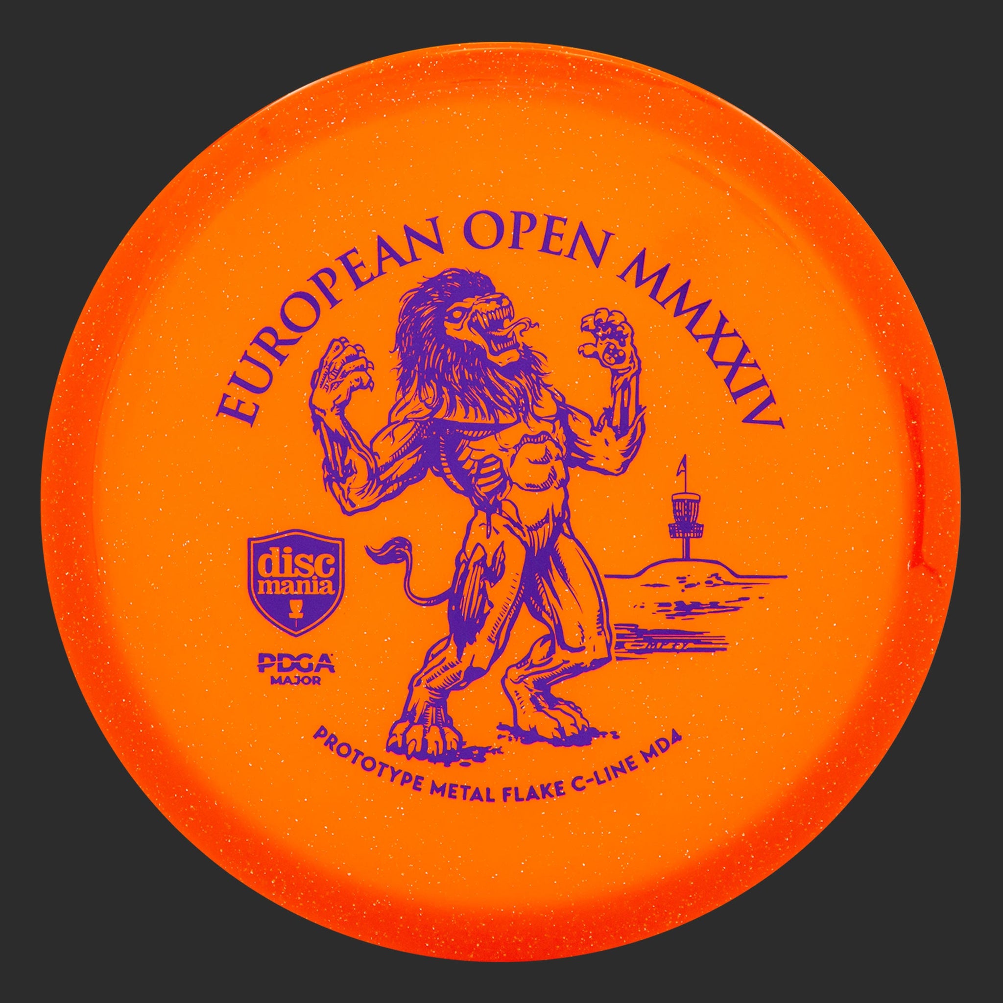 2024 European Open Fundraiser Metal Flake C-Line MD4 – Discmania