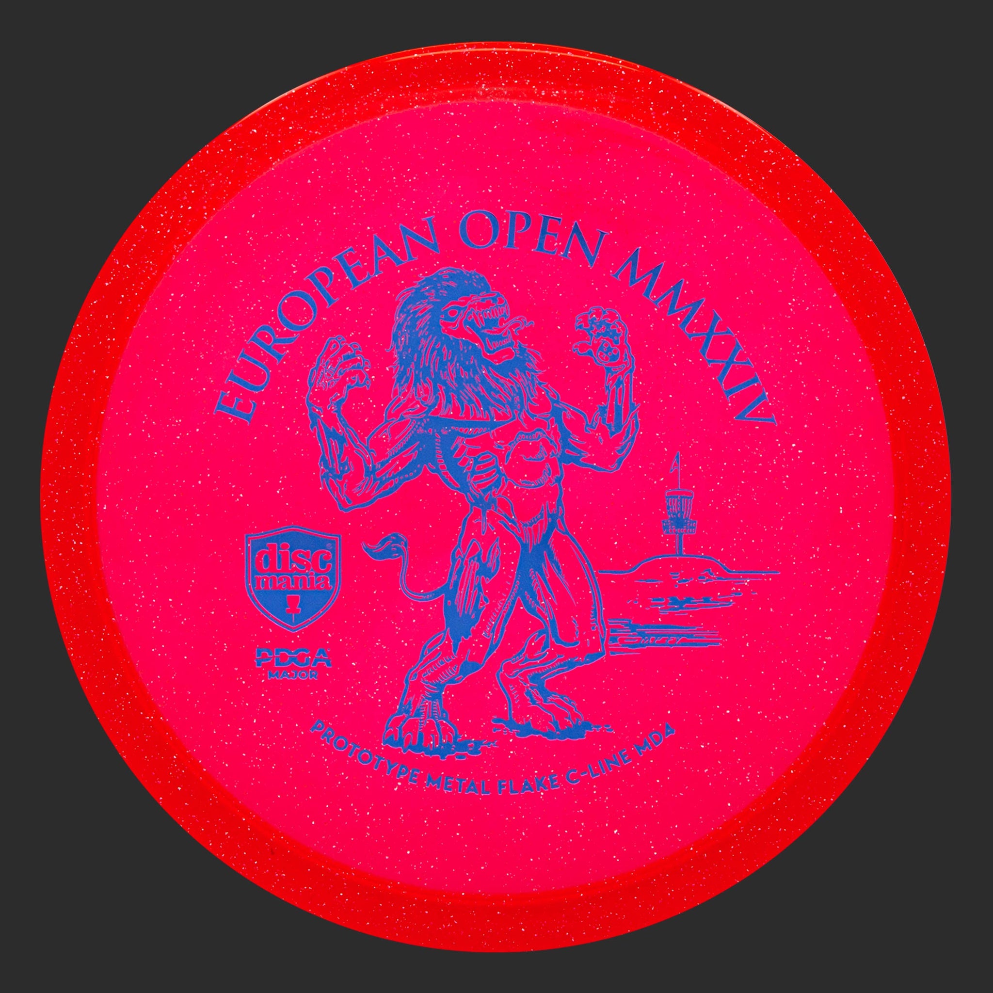 2024 European Open Fundraiser Metal Flake C-Line MD4 – Discmania