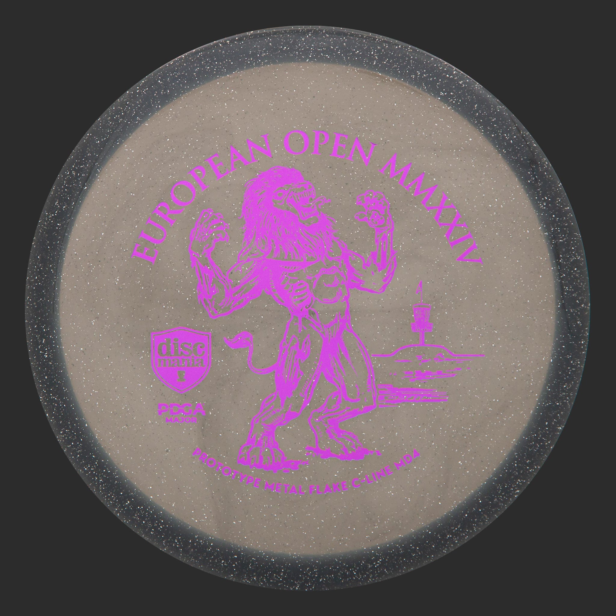 2024 European Open Fundraiser Metal Flake C-Line MD4 – Discmania