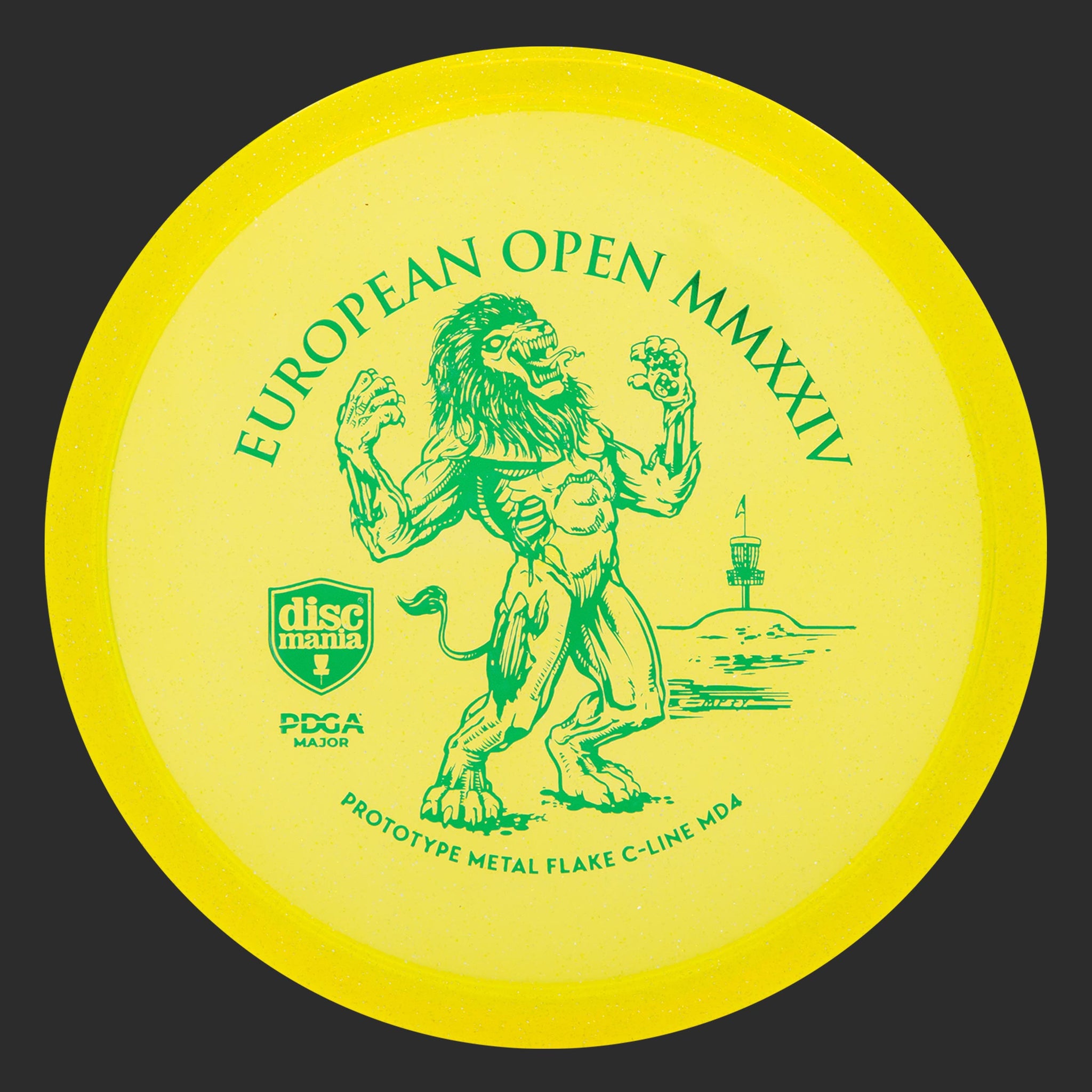2024 European Open Fundraiser Metal Flake C-Line MD4 – Discmania