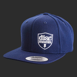 Flat Bill Snapback Hat (Shield Logo)