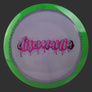 Limited Edition Glow Metal Flake Horizon C-line DD (Discmania Graffiti Stamp)