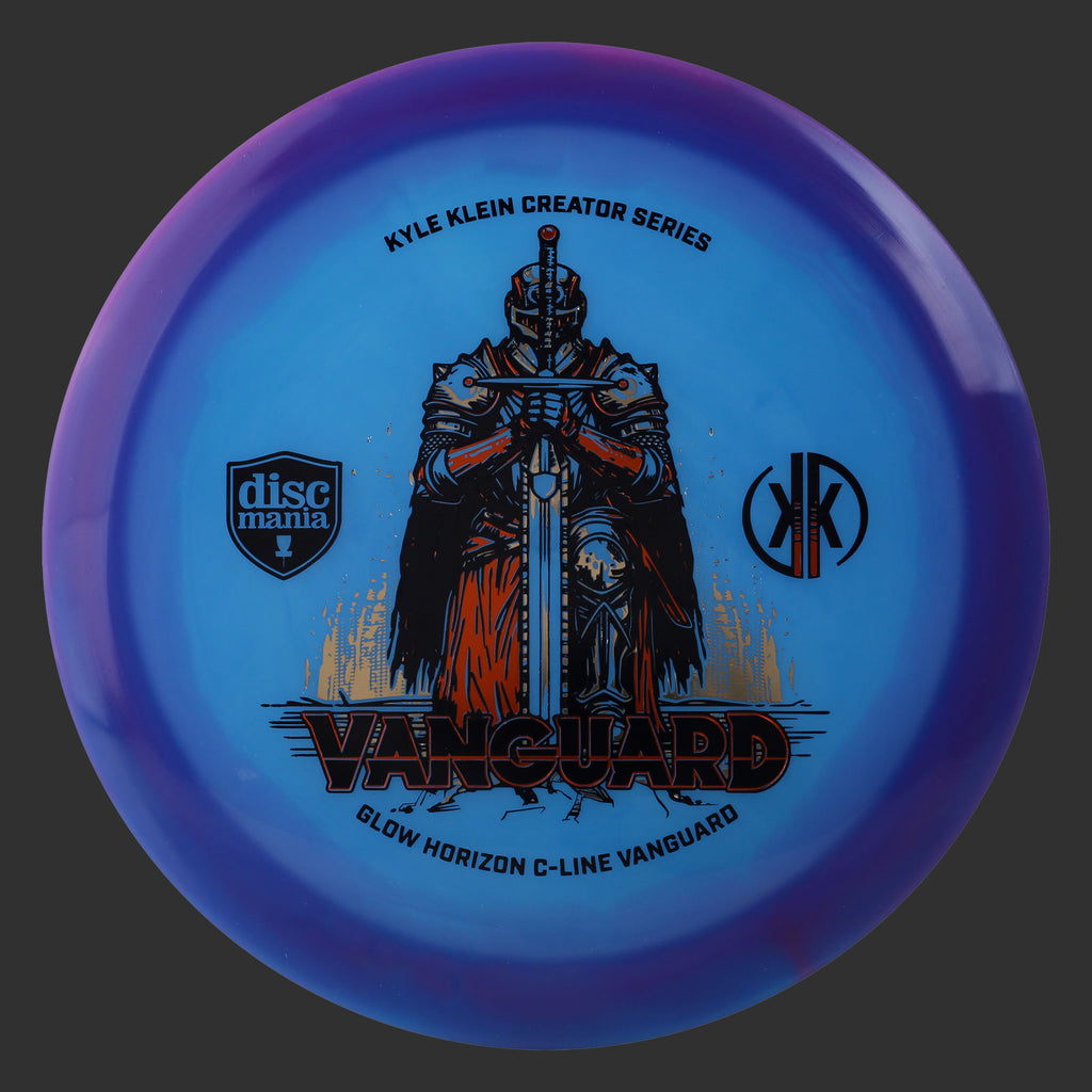 Dviejų spalvų Discmania Glow Horizon C-Line Vanguard diskai